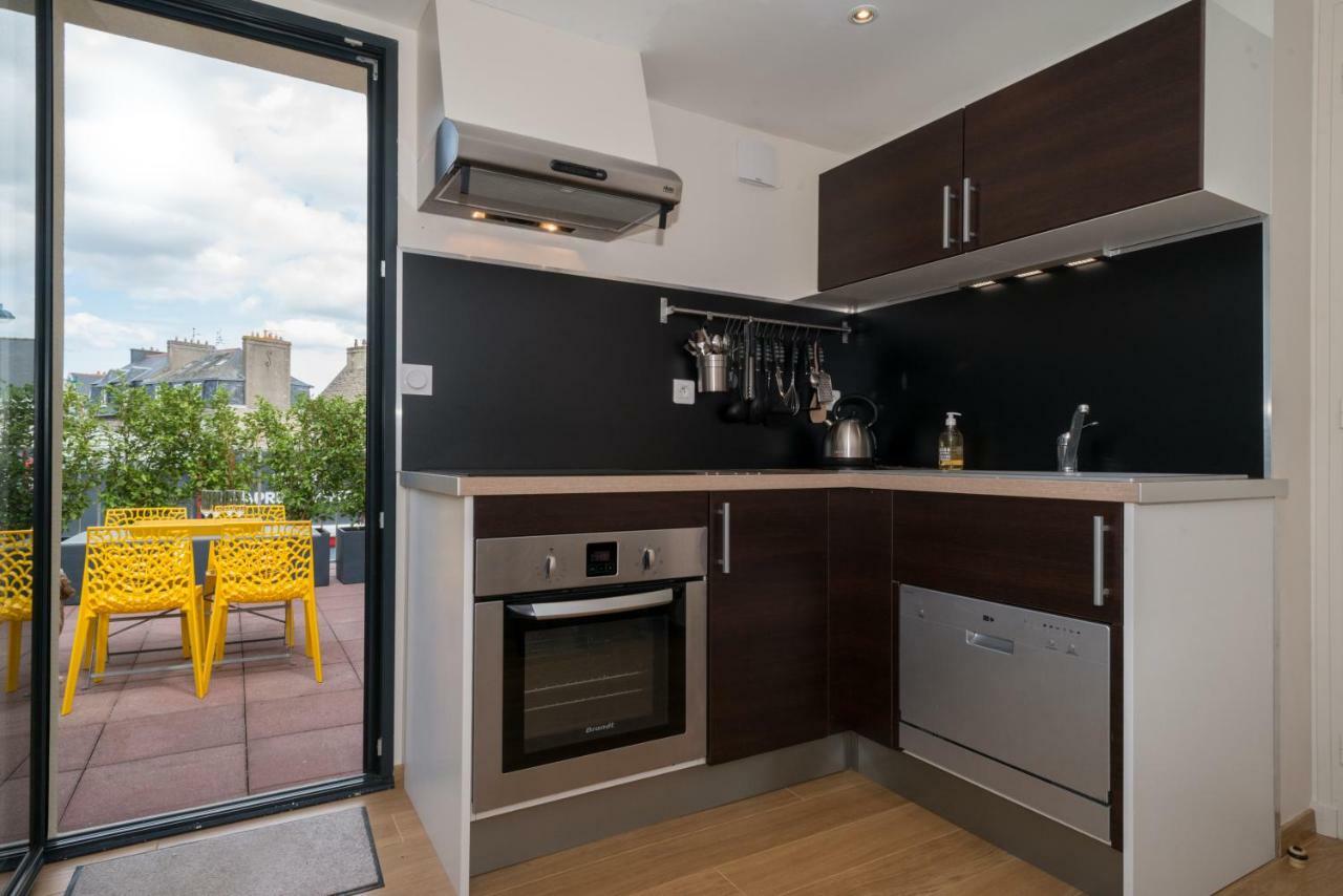 Le Courtoisville Apartment سان مالو المظهر الخارجي الصورة
