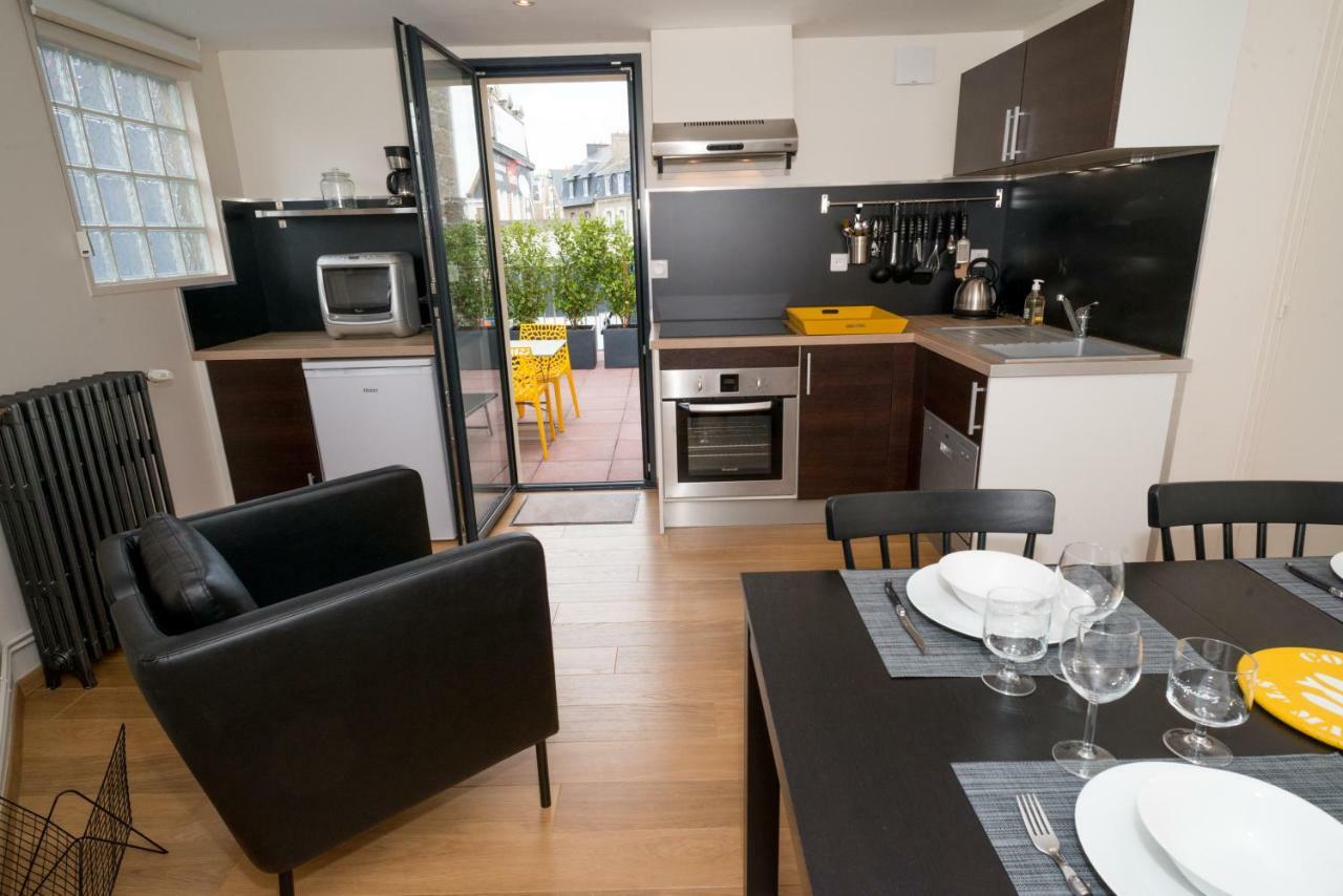 Le Courtoisville Apartment سان مالو المظهر الخارجي الصورة